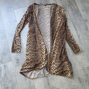 Leopard cardigan